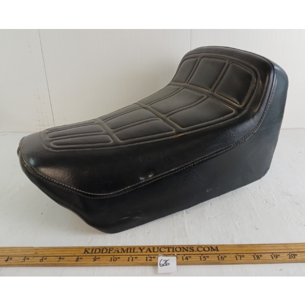 LEATHER MOTORCYCLE SEAT