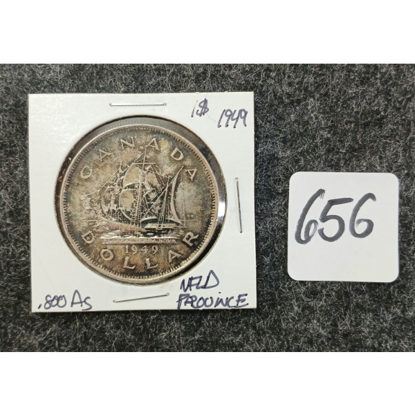 1949 CDN SILVER DOLLAR