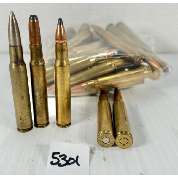 AMMO: APPROX 45X MIXED .30-06 SPRG - SP & FMJ