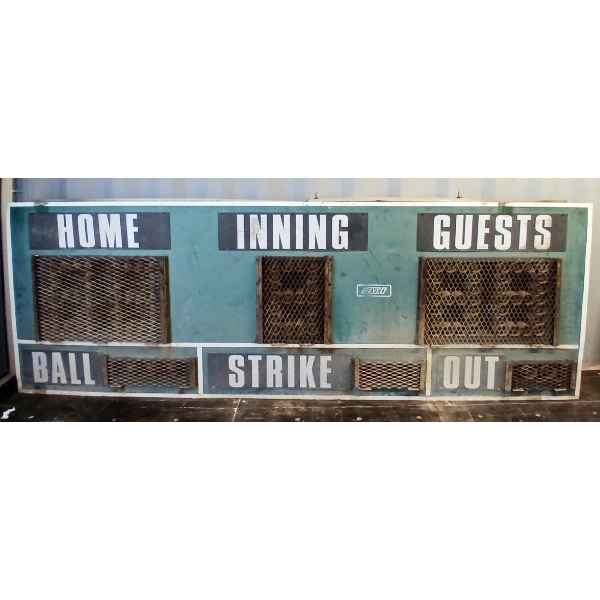 COLLINGWOOD BASEBALL DIAMOND SCOREBOARD