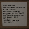 Image 2 : LOT OF 18 - BOTTLES OF BLACKBERRY SYRUP