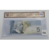 Image 1 : 2006 CDN $5 BANKNOTE - BCS GRADED -  3 DIGIT RADAR