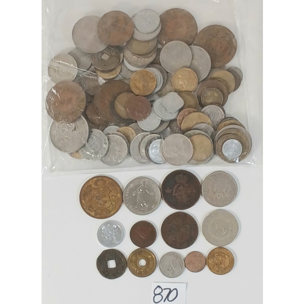 JOB LOT - WORLD COINS - SINGAPORE, ARGENTINA, PORTUGAL, ETC