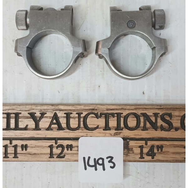 PAIR OF RUGER SS SCOPE RINGS