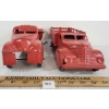 Image 3 : LOT OF 2 - PRESSED STEEL DUMP TRUCK & STAKE TRUCK MODELS 