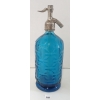 Image 4 : PADIN BILLONE SODA - ARGENTIAN - COBALT EMBOSSED - SELTZER BOTTLE