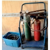 Image 1 : OXY-ACETYLENE WELDING CART W/ ACCESSORIES