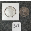Image 2 : LOT OF 2 - 1899 & 1960 CDN 50 CENT COINS