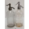 Image 3 : LOT OF 2 - SMITHER & THURSTONE & GRATTAN - CLEAR ACID-ETCHED - SELTZER BOTTLES