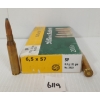 Image 1 : AMMO: 20X SELLIER & BELLOT 6.5X57 - 131GR - SP