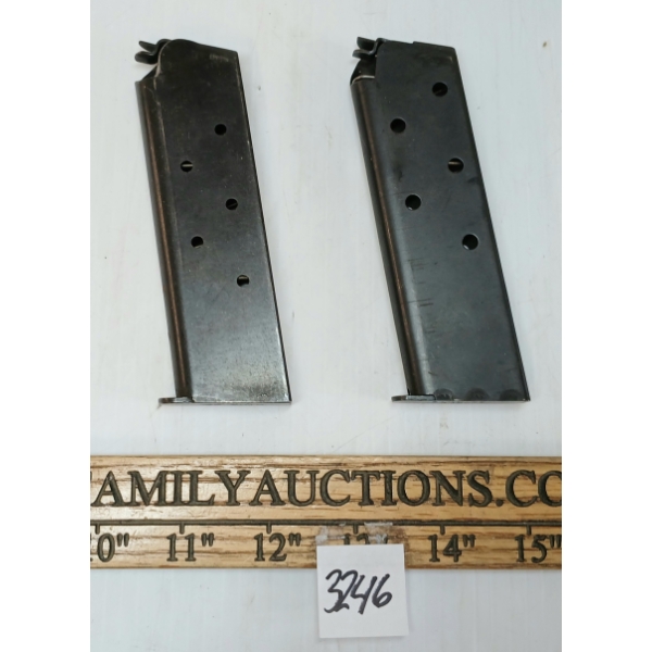 LOT OF 2 - COLT .45AUTO MAGS - PAL REQ.