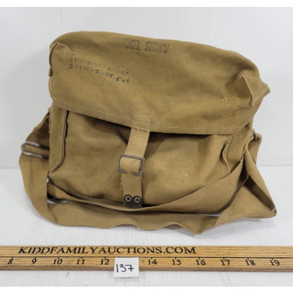 1940 J.W. & S. LTD SATCHEL SIGNAL
