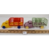 Image 5 : LOT OF 4 - PLASTIC BUBBLE GUM TRUCKS