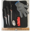 Image 2 : JOB LOT - FIREARM CLEANING KITS, BASS PRO CAMPING KNIVES, RUBBER BUTT STOCK COVER, ETC