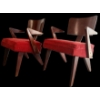 Image 1 : LOT OF 2 - MID-CENTURY MODERN STYLE DANISH LOUNGE CHAIRS 