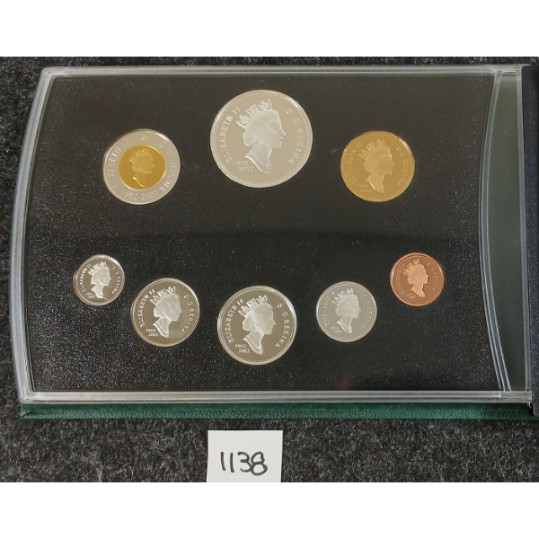 2002 RCM PROOF SET - GOLDEN JUBILEE