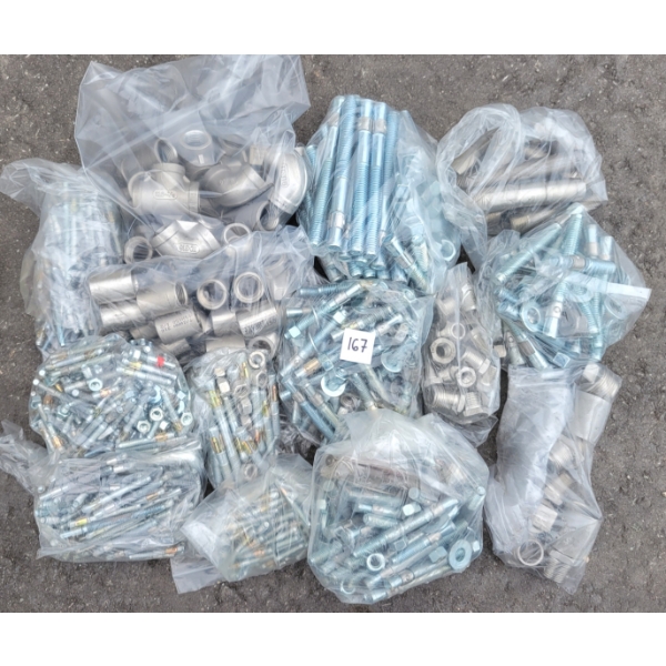 JOB LOT - STAINLESS FITTINGS AND HARDWARE