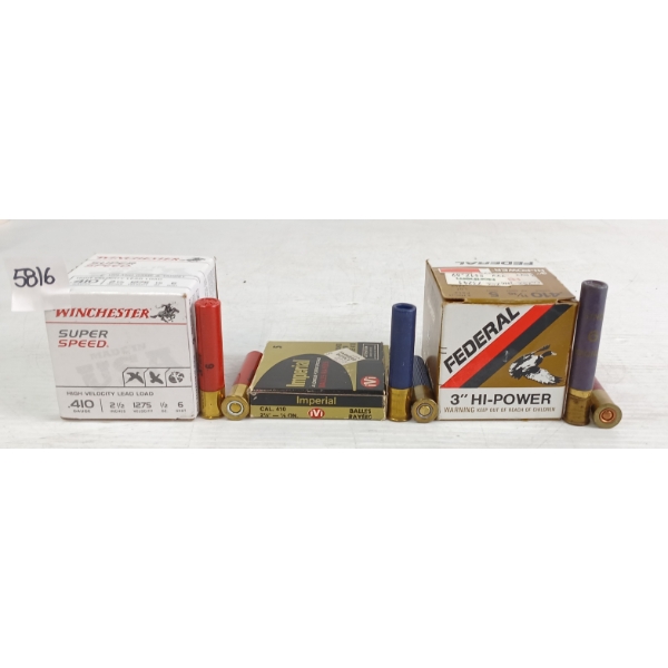 AMMO: 47X MIXED 20GA - 2-1/2 & 3IN - #4, 5 & 6 SHOT