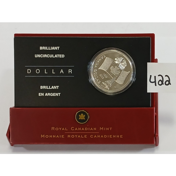 RCM 2005 UNCIRCULATED SILVER DOLLAR