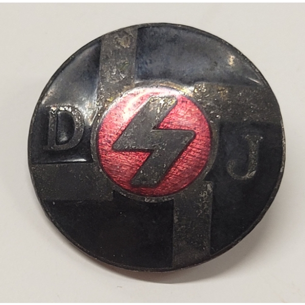  HITLER YOUTH DJ BADGE