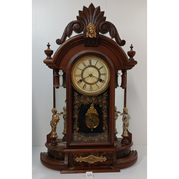 1895 NEW HAVEN OCCIDENTAL 8 DAY CLOCK