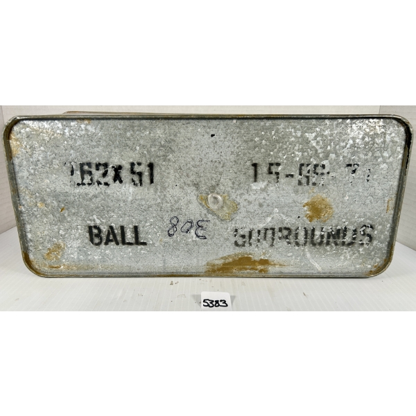 AMMO: 500X 7.62X51 MM NATO - MILITARY FMJ
