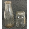Image 3 : LOT OF 2 - JACK & JILL PEANUT BUTTER 1LB JAR & EMBOSSED TORONTO DAIRYMEN'S MILK BOTTLE