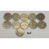 Image 3 : LOT OF 11 - CDN DOLLAR COINS - INCL 1968, '69 & '70, ETC.