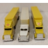 Image 3 : LOT OF 3 - ERTL PLASTIC JOHN DEERE PARTS EXPRESS & HOME HARDWARE SEMI TRUCKS