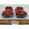 Image 3 : LOT OF 2- SCHUCO TIN WIND UP CARS