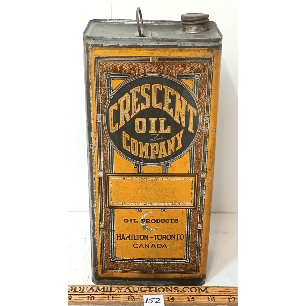 CRESCENT OIL CO. GAL CAN