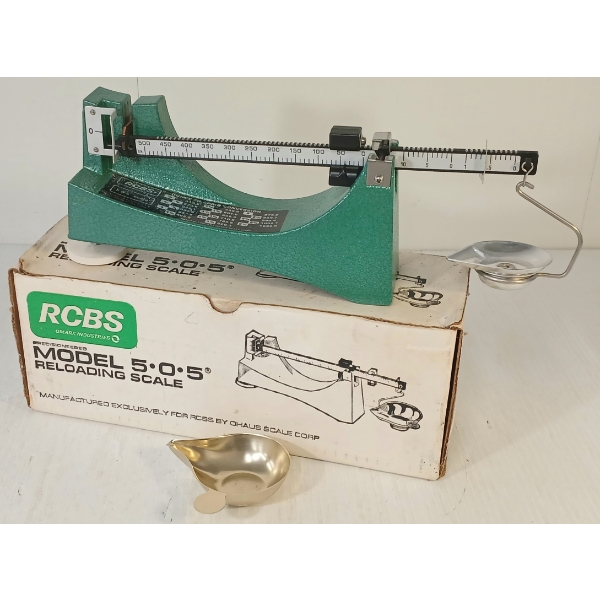 RCBS MODEL 5.0.5 RELOADING SCALE