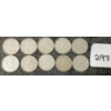Image 1 : LOT OF 10 - 1960-1967 CDN 10 CENT COINS