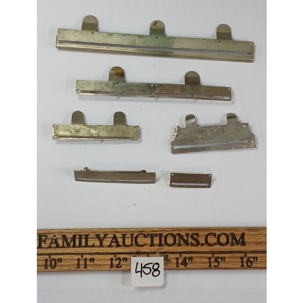 LOT OF 6 - MEDAL BARS