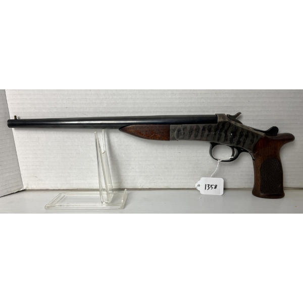 HARRINGTON & RICHARDSON HANDY GUN IN .410 GA - RESTRICTED