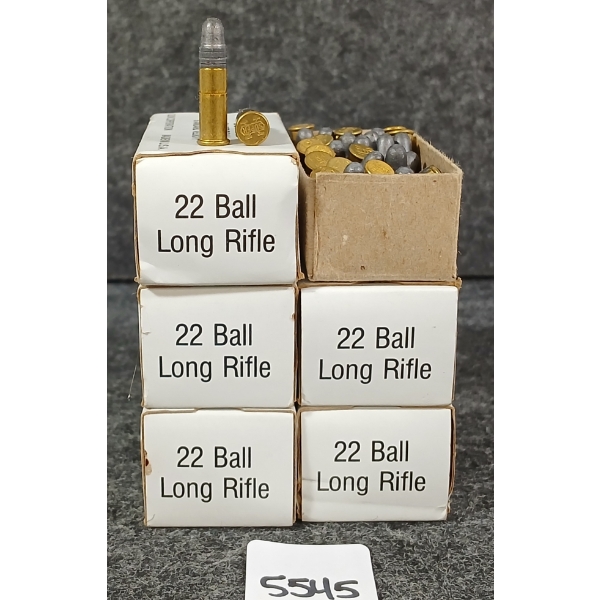 AMMO: APPROX 250X OLIN .22 LR - BALL