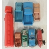 Image 5 : LOT OF 8 - RUBBER VEHICLES & PLASTIC TANKER TRUCK MODEL