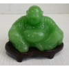 Image 2 : CHINESE JADE BUDDA W/ STAND 