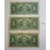Image 2 : LOT OF 3 - 1937 CDN $1 BANKNOTES