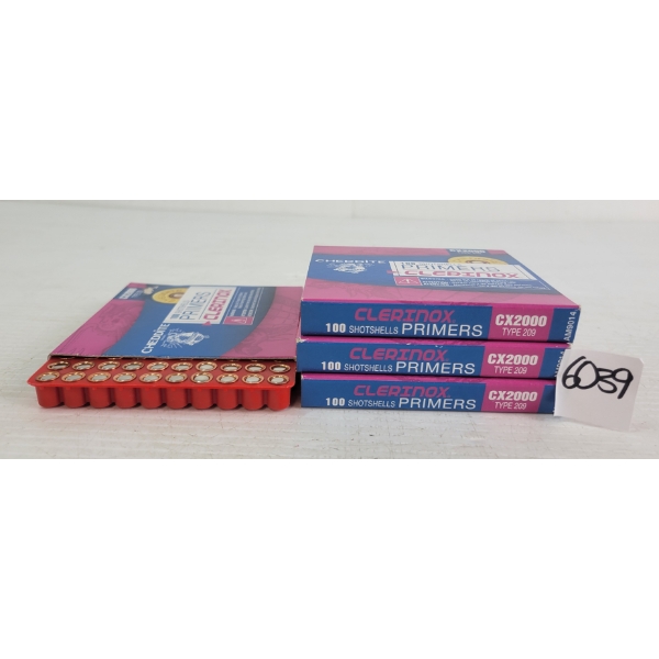 PRIMERS: 400X CHEDDITE NO. 209 SHOTSHELL PRIMERS