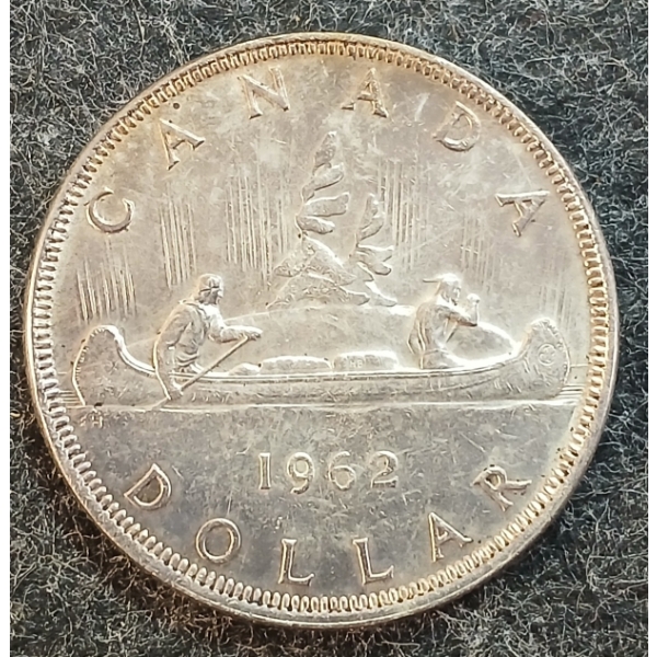 1962 CDN SILVER DOLLAR