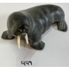 Image 2 : WALRUS BY UNKNOWN ARTIST - STONE W/ IVORY