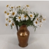 Image 7 : BRASS PITCHER W/ DECORATIVE DAISIES