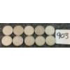Image 1 : LOT OF 10 - 1942-1968 CDN 10 CENT COINS