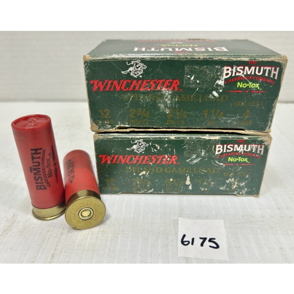 AMMO: 15X WINCHESTER 12 GA 2 3/4 IN NO 4 