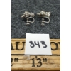 Image 2 : PAIR OF SHERMAN RHINESTONE EARRINGS