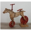 THE GALLOPING GEE-GEE HORSE W/ STAND