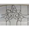 Image 2 : FLOWER VASE STAINED GLASS WINDOW HANGING
