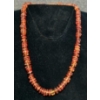 Image 2 : LOT OF 3 - AMBER BEADED NECKLACE, EARRINGS & BROOCH