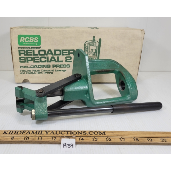 RCBS RELOADER SPECIAL 2 RELOADING PRESS